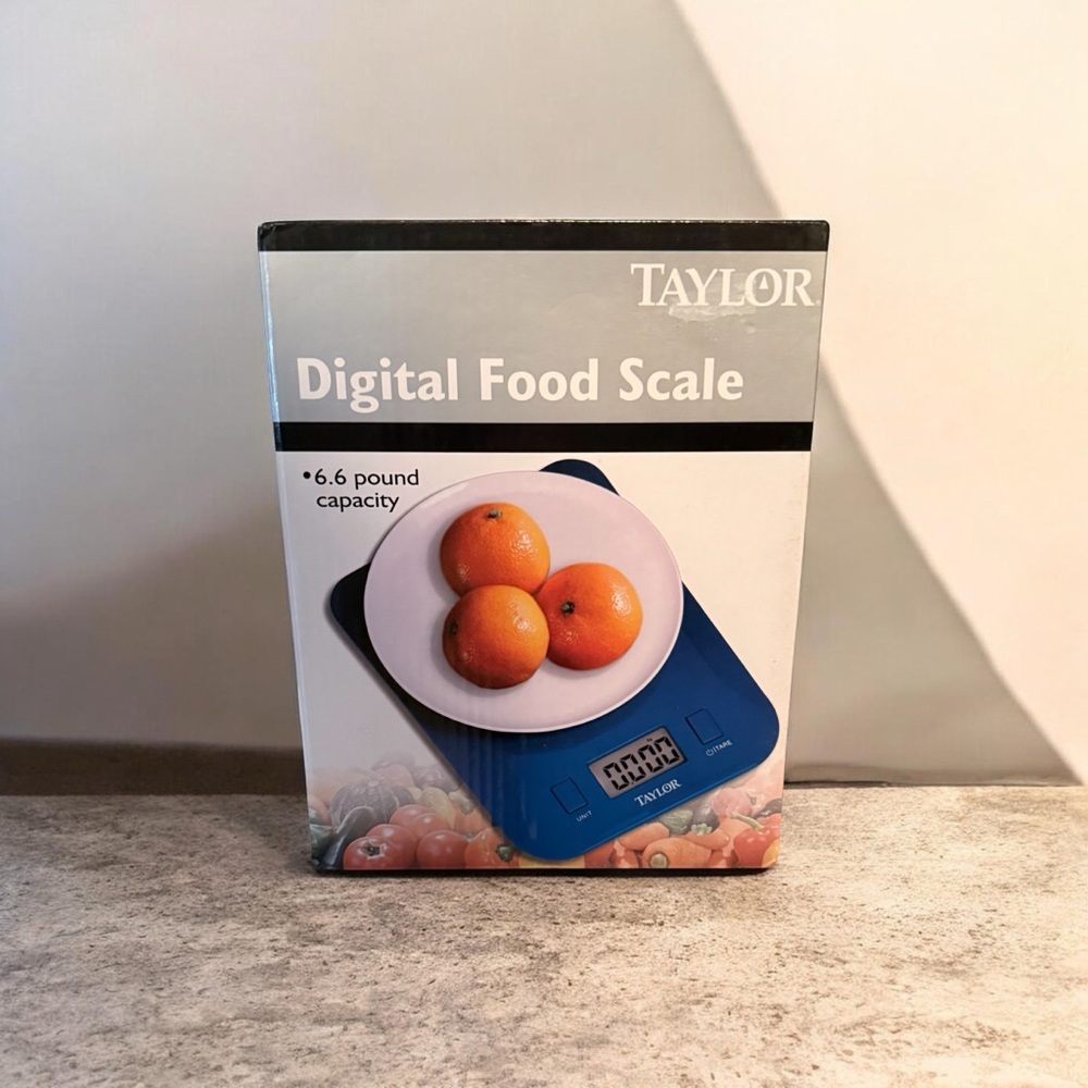 Taylor Blue Digital Kitchen Scale